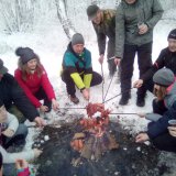 Silvestrovský výšlap na rozhlednu 2017